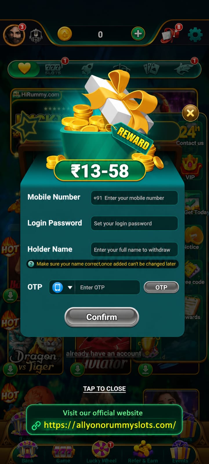 Rumble Rummy