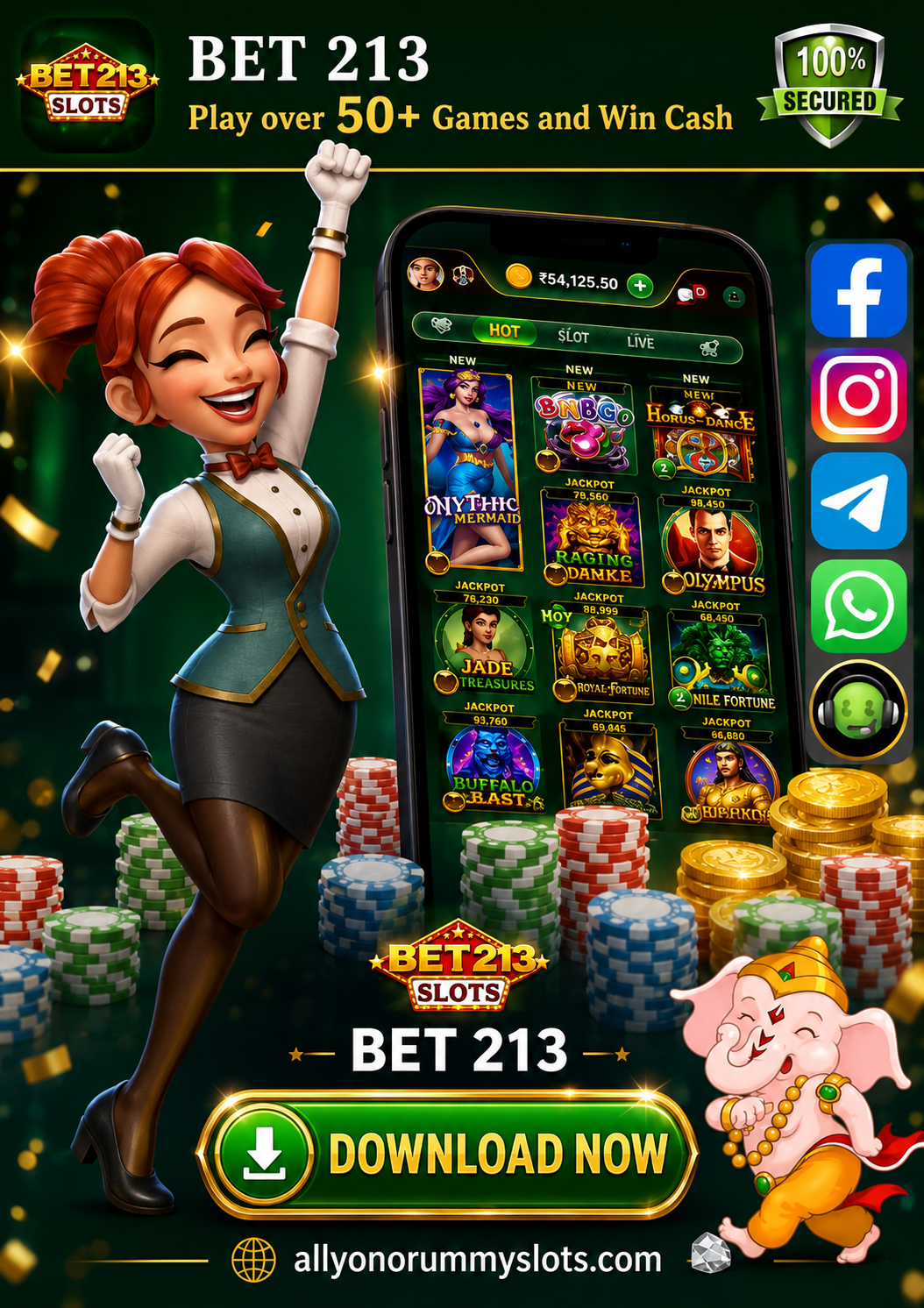Bet 213 Slots